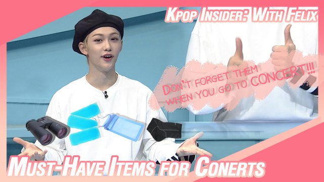 [Pops in Seoul] Must-Have Items for K-POP CONCERTS! (feat. Felix)