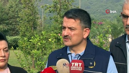 Bakan Pakdemirli: Yangına müdahale süresini 10 dakikaya indireceğiz