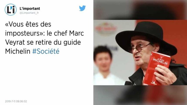 Gastronomie : Marc Veyrat se retire du guide Michelin