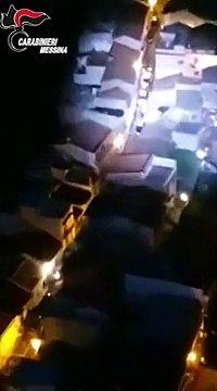 Falcone (ME) - Arrestate 13 persone per spaccio di stupefacenti ed estorsione - elicottero (11.07.19)