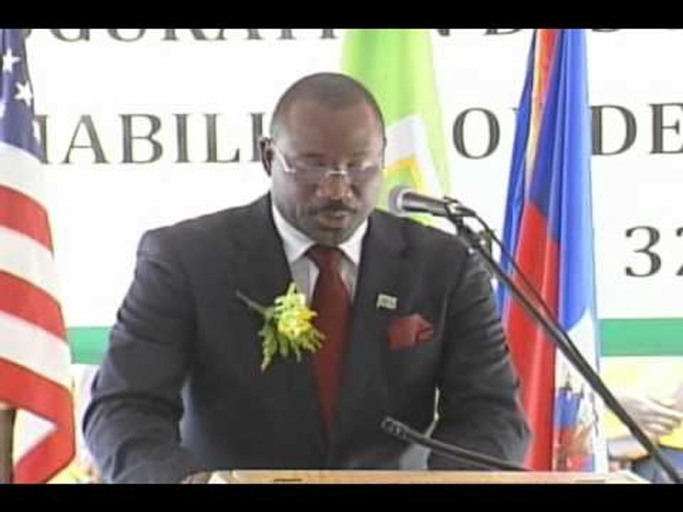 Inauguration des travaux de rehabilitation de l...
