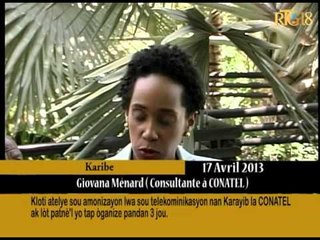 Kloti atelye sou amonizasyon lwa sou telekominikasyon nan Karayib la CONATEL ak lòt patnè'l yo.