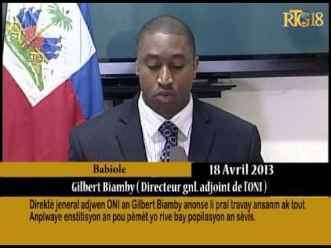 Direktè jeneral adjwen ONI an Gilbert Biamby anonse li pral travay ansanm ak tout Anplwaye.