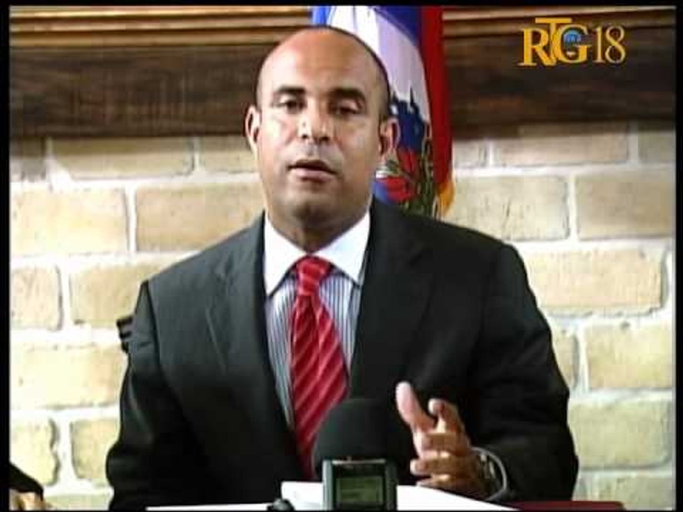 Seremoni siyati yon akò ant Haiti, Colombie ak...