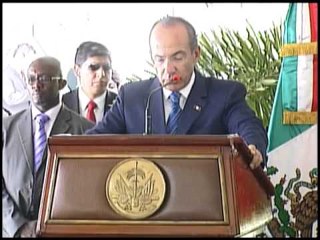 Vizit prezidan Mexicain Felipe Calderòn nan peyi Dayiti