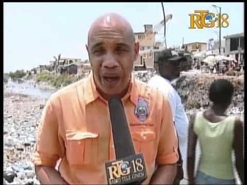 Delege Depatman Lwès la Gonzague Day pral adopte pou anpeche moun jete matyè fekal nan kanal