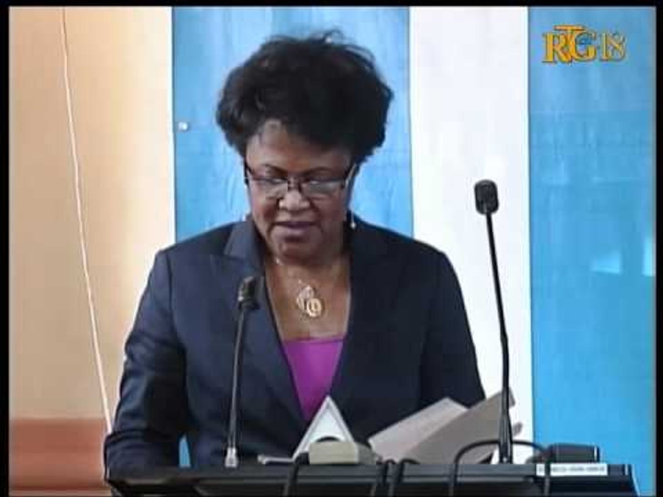 Seremoni enstalasyon nouvo Direktè Jeneral FAES M. klaus Eberwein.