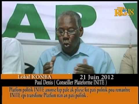 Platfòm politik INITE anonse lap pale ak plizyè lòt pati politik pou remanbre INITE.