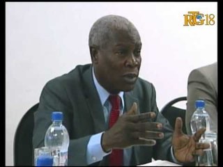 Rankont Minis travo piblik la akonpaye Direktè CNE, DINEPA ak EDH.