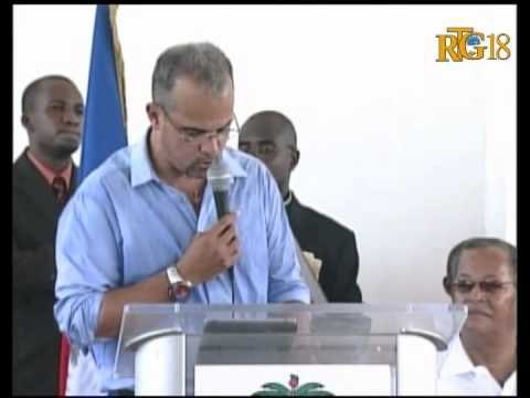 Seremoni Inogirasyon yon vilaj nan komin Anse-a-Veau ansanm ak yon lekòl politeknik.