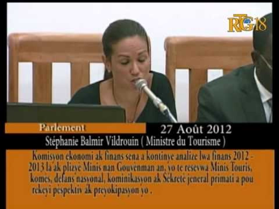 (2em pati) Komisyon ekonomi ak finans sena a kontinye analize lwa finans 2012-2013 la.