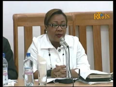 Komisyon ekonomi ak finans sena a te resevwa Minis sante piblik la...