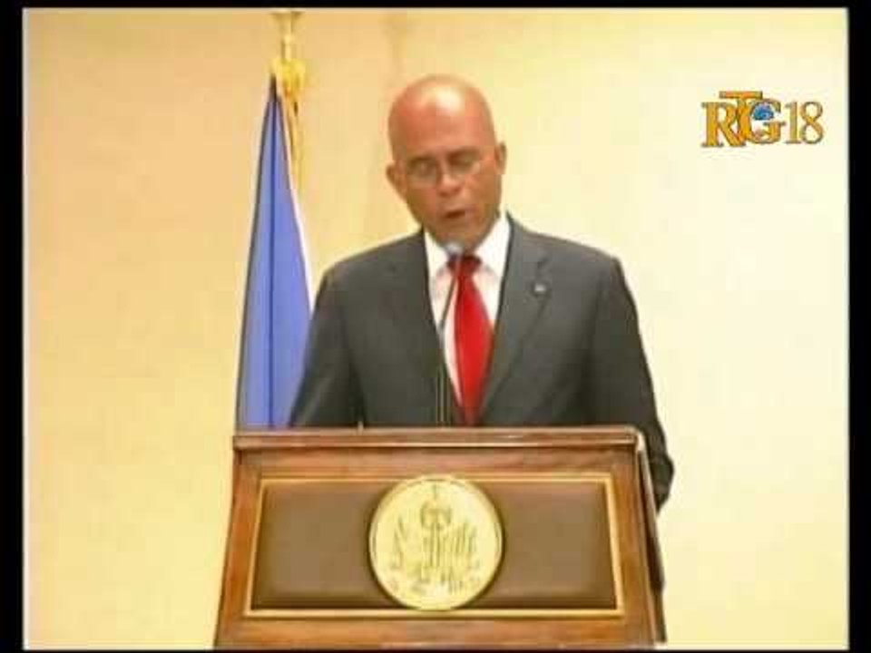 (2em pati) Rankont Prezidan repiblik la Michel Joseph Martelly ak Dirijan pati politik yo.