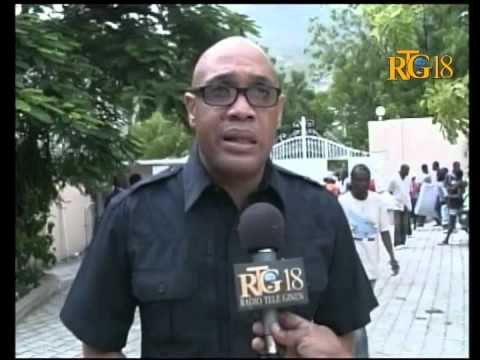 Louis Gonzague Day (Delege depatman lwès). Distribisyon kit apre tanpèt ISSAC la.