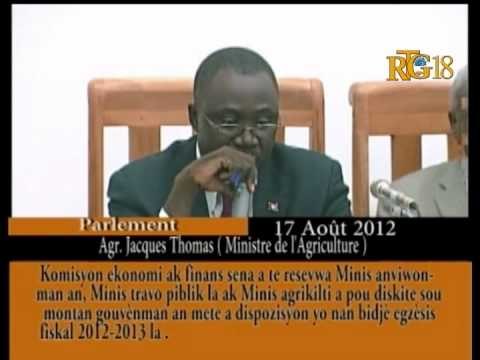 Montan gouvènman an mete a dispozisyon yo nan dibjè egzèsis fiskal 2012-2013 la.
