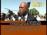 Prezidan Michel Joseph Martelly al patisite nan 67em asanble jeneral ONU an.