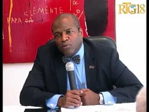 Seremoni siyati yon ankò ant Bank santral ak sosyete finansye entènasyonal (IFC).