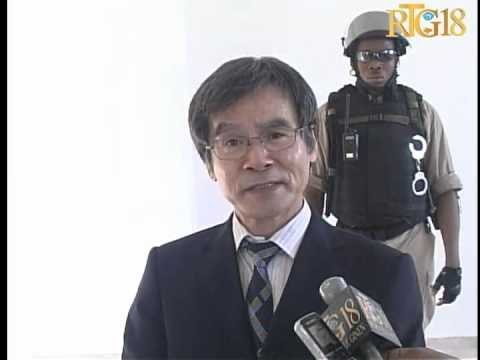 Seremoni inogirasyon pwojè konstriksyon ak ekipman lekòl aplikasyon Jules Verne.