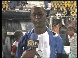 ''Gérald Bauvais'' Entraineur de l'Aigle Noir.