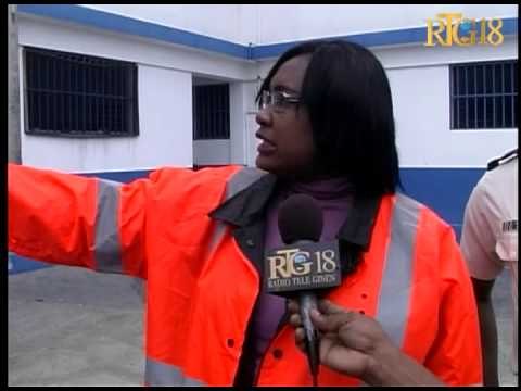 Prezantasyon yon Kamyon ranpli ak kwiv nan kad yon trafik ilegal.