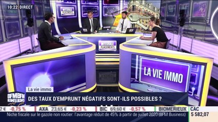 La vie immo: Des taux d'emprunt négatifs, est-ce possible ? - 11/07