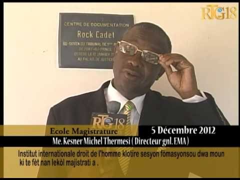 Institut internationale droit de l'homme klotire sesyon fòmasyon sou dwa moun ki te fèt nan lekòl