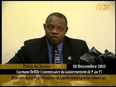 Bilan Operasyon Pakè Pòtoprens ak lapolis mennen pandan weikenn lan.