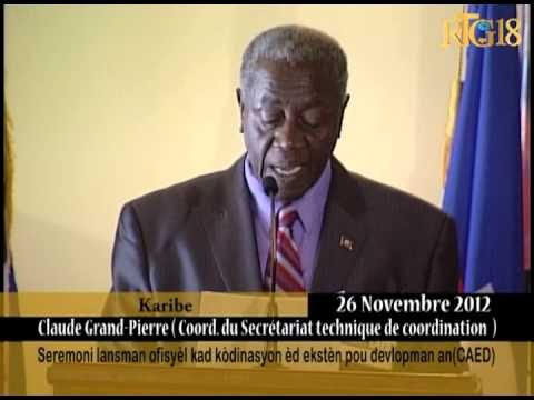 Seremoni lansman ofisyèl kad kòdinasyon èd ekstèn pou devlopman an (CAED)