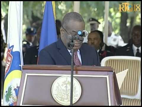 Seremoni enstalasyon nouvo Direktè jeneral PNH la Godson Orélus.