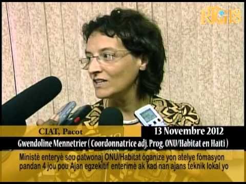 Ministè enteryè sou patwonaj ONU/Habitat òganize yon atelye fòmasyon pandan 4 jou.