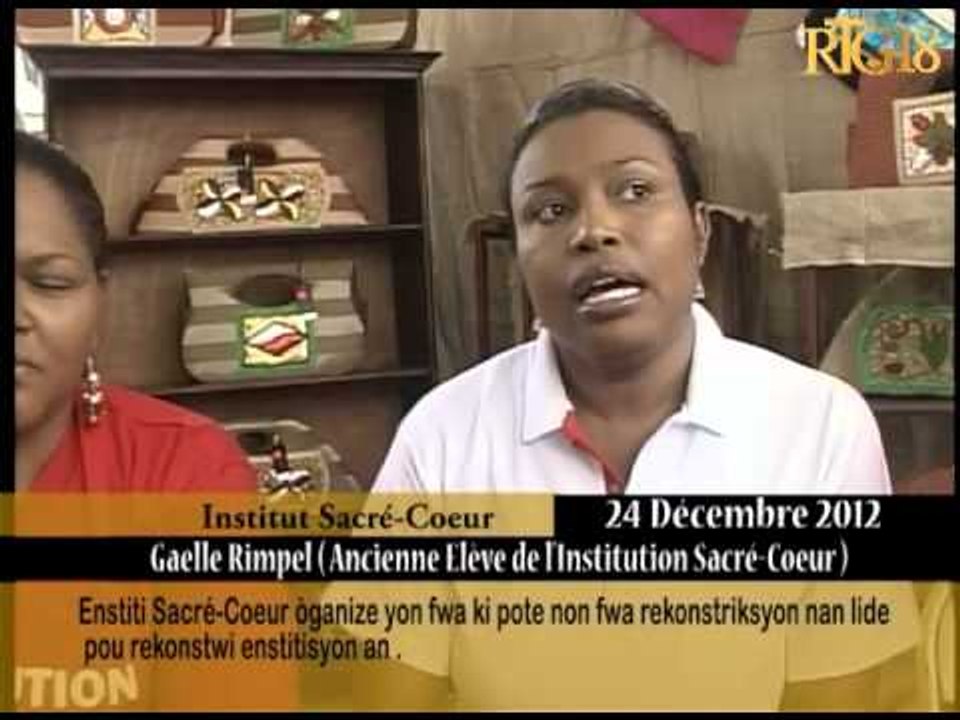 Enstiti Sacré Coeur òganize yon fwa ki pote non fwa rekonstriksyon