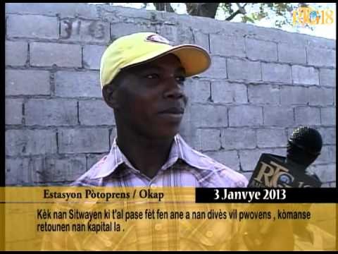 Kèk nan Sitwayen ki t'al pase fèt fen ane a nan divès vil pwovens, Kòmanse retounen nan kapital