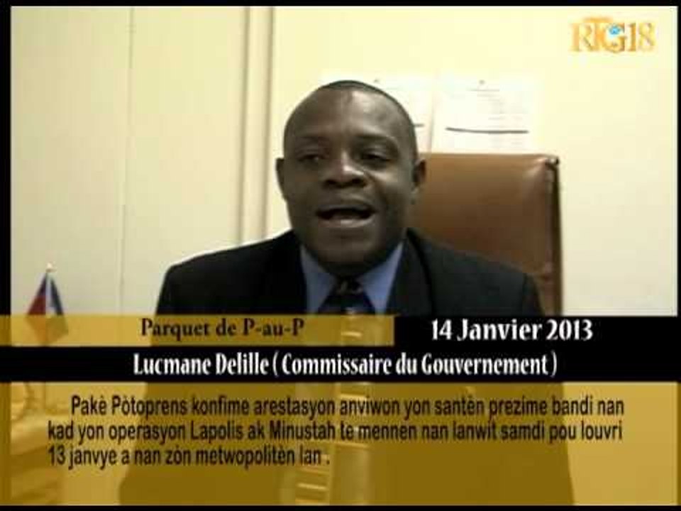 Pakè Pòtoprens konfime arestasyon anviwon yon santèn prezime bandi nan kad yon operasyon Lapolis