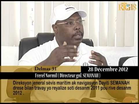 SEMANAH drese bilan travay yo reyalize soti desanm 2011 pou rive desanm 2012.