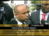 Vizit Prezidan Repiblik ak Premye Minis Laurent Salvador Lamothe nan Palman an.