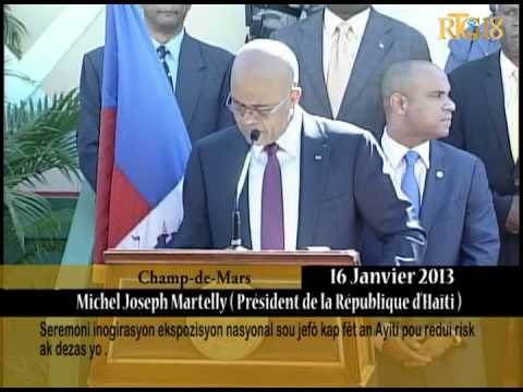 Seremoni inogirasyon nasyonal sou jefò kap fèt an Ayiti pou redui Risk ak Dezas yo.