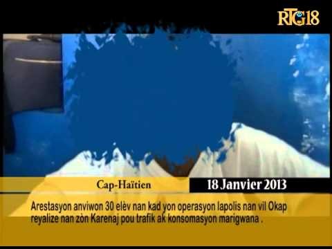 Arestasyon anviwon 30 elèv nan kad yon operasyon lapolis nan vil Okap reyalize nan zòn karenaj