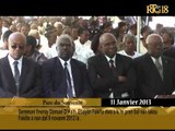 Seremoni fineray Damael D'Haïti, Etidyan Fakilte dwa a ki te pran bal nan lakou Fakilte a nan dat 9