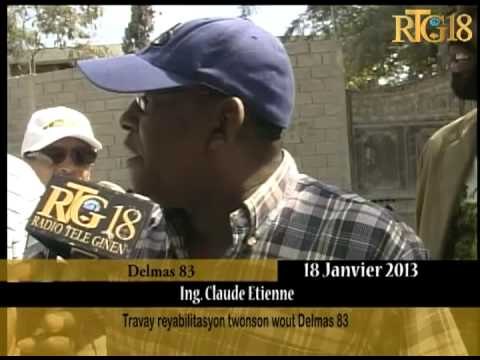 Travay Reyabilitasyon twonson wout Delmas 83.