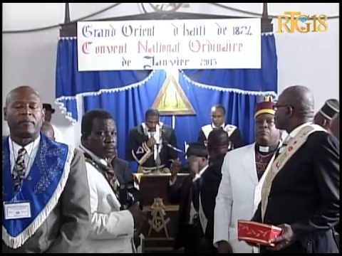 Dimanch 27 janvye 2013 Grand Orien d'Haïti de 1824