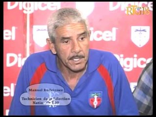 Manuel Rodriguez Technicien de la Sélection National U20.