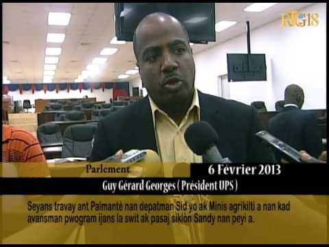 Seyans travay ant Palmantè nan deptaman Sid yo ak Minis agrikòl la.