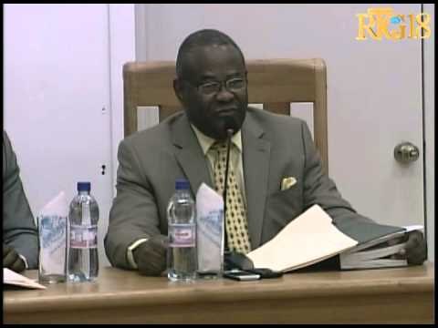 Minis jistis ak Sekirite piblik la Jean Renel Sanon chita pale ak komisyon jistis ak sekirite sena