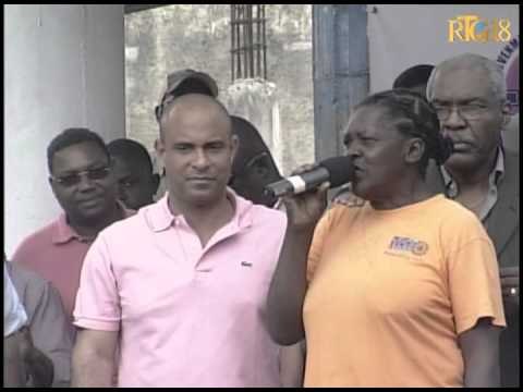 Vizit Premye Minis Laurent Salvador Lamothe nan Furcy komin Kenscoff.