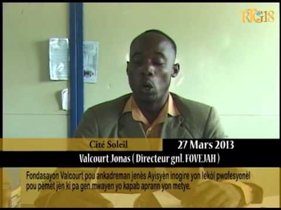 Fondasyon Valcourt pou ankadreman jenè Ayisyen inogire yon lekòl pwofesyonèl.