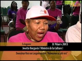 Dewoulman Rara nan Leogane sou tèm: ''Rebwazman se Zafè rara''