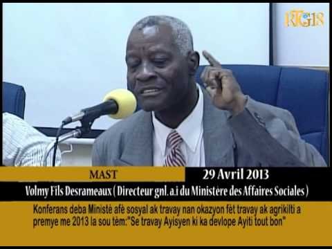 Konferans deba Ministè afè sosyal ak travay nan okazyon fèt travay ak agrikilti a premye Me 2013 la