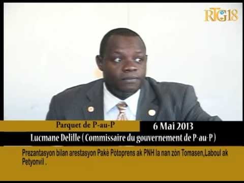 Prezantasyon bilan arestasyon Pakè Pòtoprens ak PNH la.
