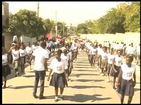 Nan Okazyon 210èm Lane Drapo Nasyonal la, plizyè aktivite te reyalize nan komin Delmas.