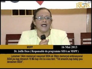 Lansman 14èm memoryal nasyonal SIDA ak 30èm memoryal entènasyonal SIDA .